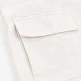Lunavia – Linen-look wide-leg pants with pockets, high waist