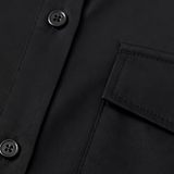 Lunavia – Loose Lapel Button-Down Shirt with Flap Pockets, Wrinkle-Free Long Sleeve Top for Women