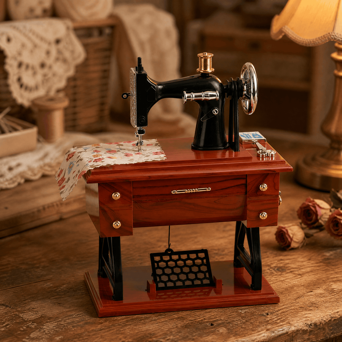 Lunavia – Mini Sewing Machine Music Box