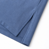 Lunavia – Oversized Boxy Tee with Side Slits, Hip-Length