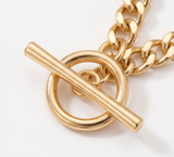 Lunavia – Pastel Bead Layered Necklace with Gold Heart