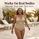 Lunavia – Women's Shimmer Tummy-Control One-Piece Swimsuit