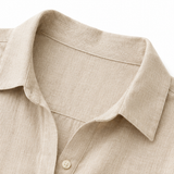 Lunavia – Women's Oversized Midi Shirt Dress