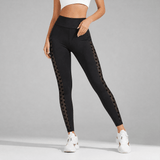 Luxefit – High Waisted Mesh Leggings with Hidden Pocket
