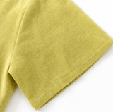 Marelle – Tiered V-Neck Linen-Look Mini Dress with Collar