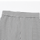 Marena – Striped Side-Button Cropped Summer Pants for Women
