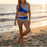 Marivelle – Women's Wrap-Front High-Waisted Bikini