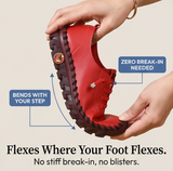 Marlowe – Hand-Stitched PU Loafers for All-Day Comfort