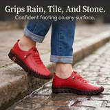 Marlowe – Hand-Stitched PU Loafers for All-Day Comfort
