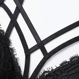 Noirette – Women's Strappy Lace Bodysuit