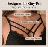 Noirette – Women's Strappy Lace Bodysuit