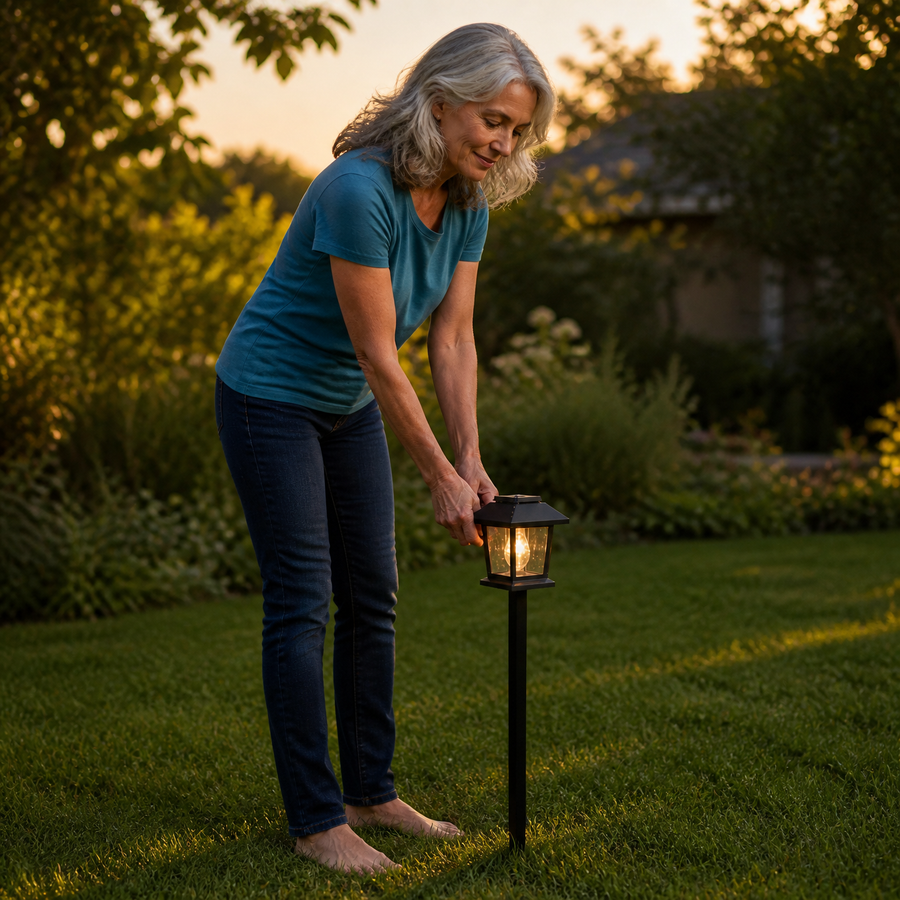 Lumeria – Vintage Solar Pathway Lanterns (2-pack)