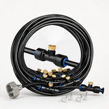 Mistara – Outdoor Patio Misting Cooling System with Brass Nozzles, 33ft