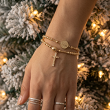 Belluna – Double Wrap Rosary Bracelet