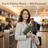 Veluna – Long Wallet with Phone Pocket and Wrist Strap