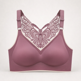Solivia – Wireless Butterfly Back Bra with Seamless Ice Silk Look Cups