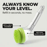 Sudsly – Pet Bath Brush with Built-in Shampoo Dispenser