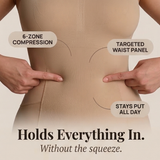 EasySlide – Sculpting Bodysuit with Pull-Away Panel