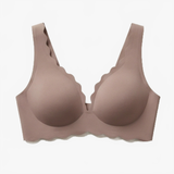 Veluna – Women's Deep V Wireless Lift Bra