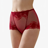Lumeris – High-Waisted Lace Panties for Women, Smoothing Tummy Control, Seamless Comfort