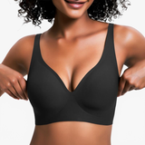 Vellé – Women’s V-Neck Seamless Jelly Bra