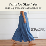 Palazza – Smocked Waist Wide Leg Palazzo Pants