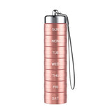 Pillvault – Waterproof 7 Day Aluminum Pill Organizer