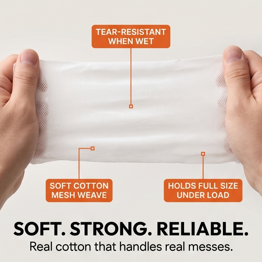 Pocketex – Compressed Cotton Towel Tablets