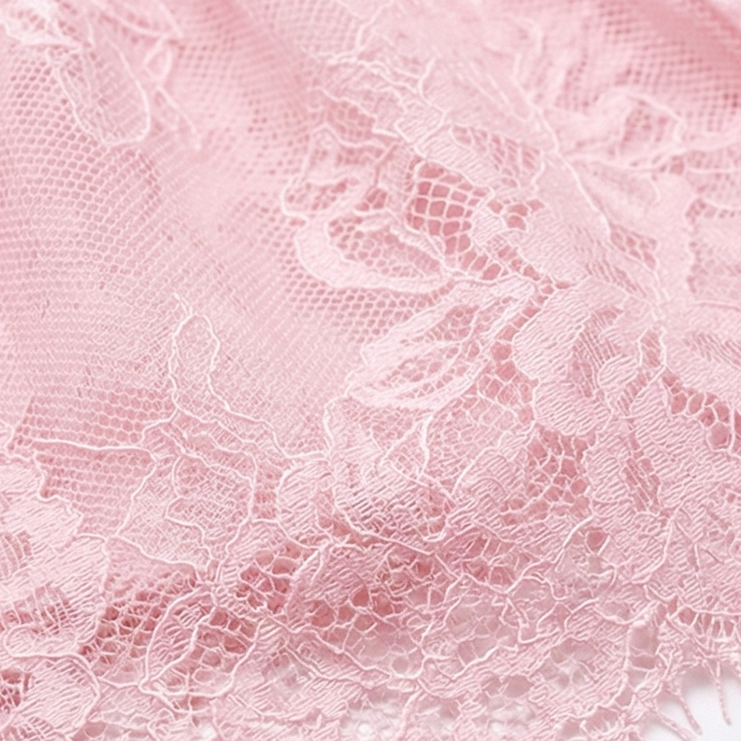 Rosalure – Floral lace babydoll set with garter stockings