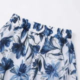 Solveya – Women's Floral One-Piece Swimsuit with Cover-Up Skirt