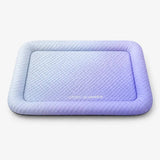 Puralo – Ice silk-like cooling pet bed with raised edges for dogs and cats