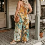 Sevella – Women's Wide-Leg Tie-Dye Jumpsuit