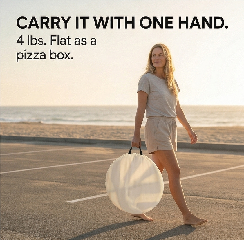Shadespring – Instant Pop Up Beach Tent