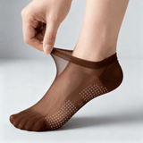 Silkara – Women's Ultra Sheer Non-Slip Invisible Socks