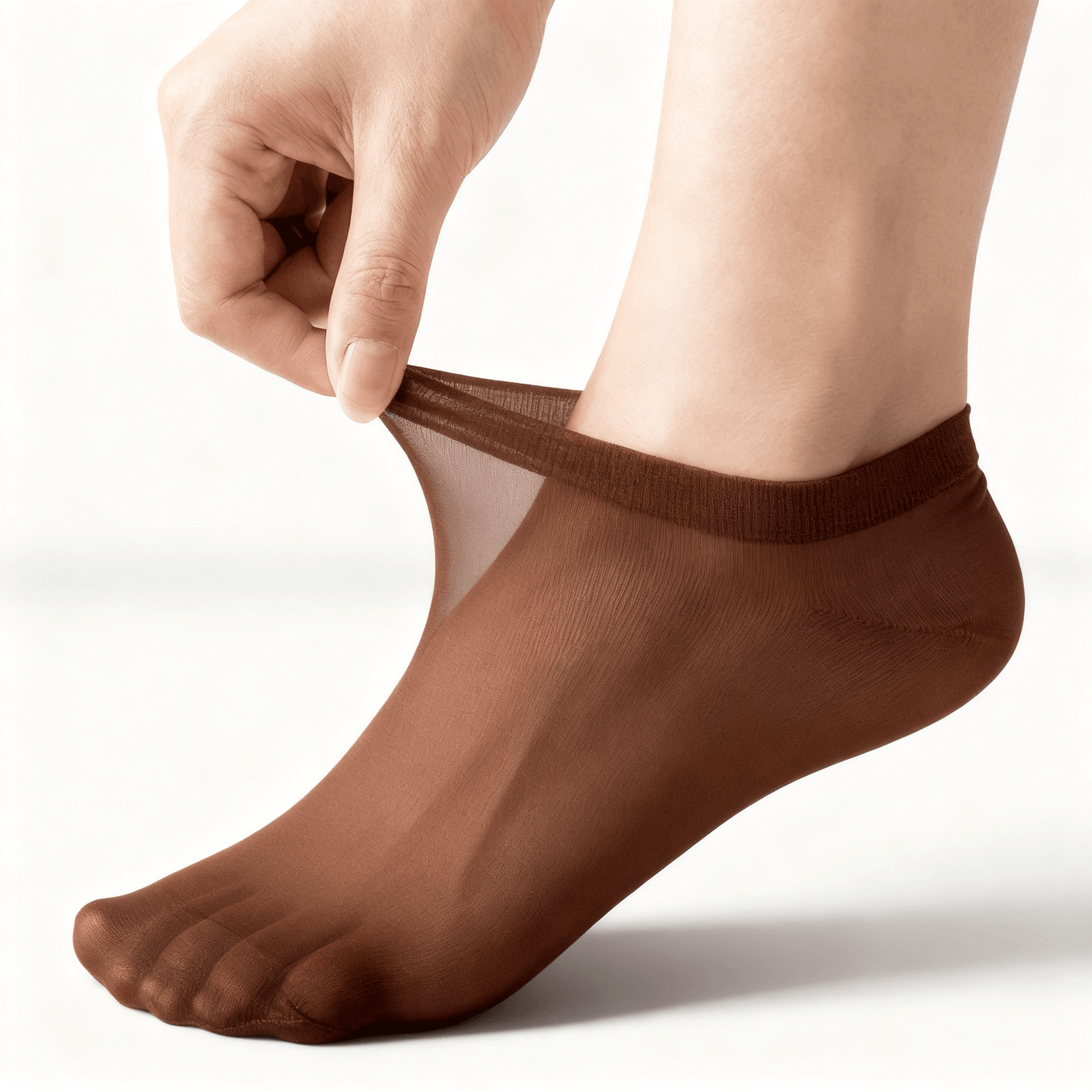 Silkara – Women's Ultra Sheer Non-Slip Invisible Socks