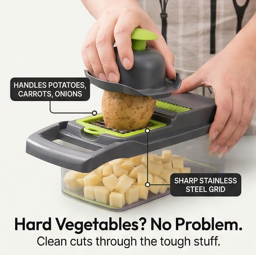 Slicera – All in One Veggie Prep Station