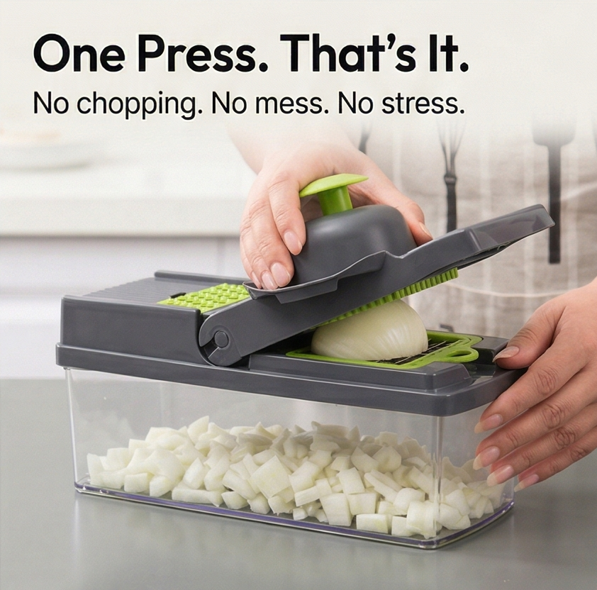 Slicera – All in One Veggie Prep Station