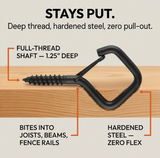 SnapLock – Snap Hanging Hooks with Drill Bit Set