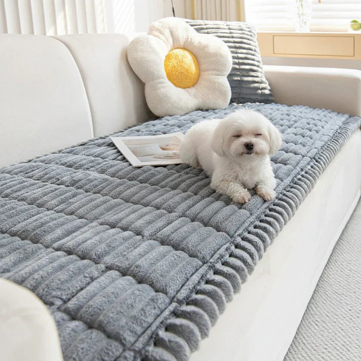 Pawlora – Plush Non Slip Couch Protector for Pets