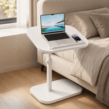 Sofadesk - C-shaped adjustable slide under sofa table
