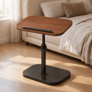 Black frame + Walnut top