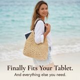 Solèra – Crochet Summer Tote with Hidden Lining