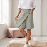 Soléva – Women's Wrap-Front Skort with Hidden Shorts
