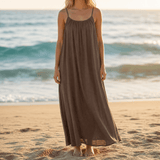 Solara – Backless Flowy Maxi Dress