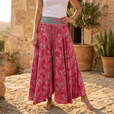 Solara – Women's Flowy Paisley Palazzo Pants