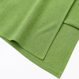 Solavia – Asymmetric Drape Top and Wide Leg Pants Set for Women