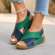 Blue and green