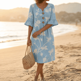 Solenya – Women's Floral Midi Dress