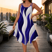 Royal Blue Swirl