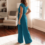 Solenza – Flattering Two-Piece Set with Wide-Leg Pants